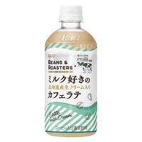 UCC上島珈琲 BEANS & ROASTERS ミルク好きの北海道産生クリーム入りカフェラテ 450ml 1セット（48本）