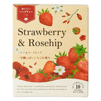 生活の木 おいしいハーブティー いちご＆ローズヒップ 1セット（1箱（10バッグ入）×3）