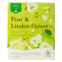 生活の木　おいしいハーブティー  洋なし＆リンデンフラワー　1セット（1箱（10バッグ入）×3）　ノンカフェイン