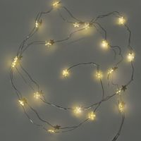 クリスマス　LEDガーランド スター LAKOLE/ラコレ