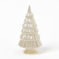 クリスマス　グリッターガラスツリー(ゴールド) LAKOLE/ラコレ