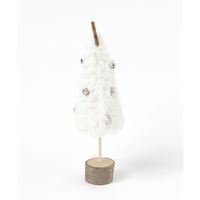 クリスマス　ファーベルツリー ホワイト LAKOLE/ラコレ