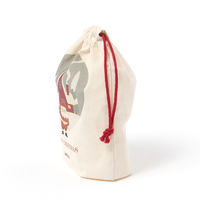 クリスマス　ミニ巾着 サンタ LAKOLE/ラコレ