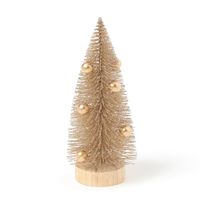 クリスマス　ラメミニツリー ゴールド LAKOLE/ラコレ