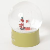 クリスマス　スノードーム(L) サンタ LAKOLE/ラコレ