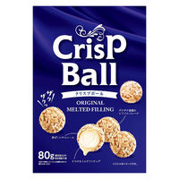 個包装 チョコレート菓子　お配り菓子 クリスプボール オリジナル 約8個入 80g 1セット（1袋×6）
