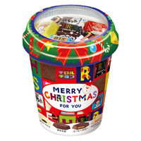 チョコレート 個包装 お配り菓子 クリスマスパッケージ チロルチョコ カップ 34個入 1セット（1袋×3）
