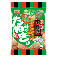 せんべい あられ ひとくち歌舞伎揚 緑のたぬき味 1セット（1個×12）