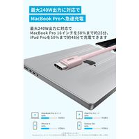 Anker Zolo USBーC & ケーブル(240W高耐久ナイロン)1.0m A8060151 1本