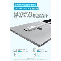 Anker Zolo USBーC & ケーブル(240W高耐久ナイロン)1.0m A8060121 1本