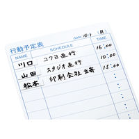 コクヨ マグネットシート カットタイプ 見出し小 1片80×25mm 白 つやなし マク-364W 1パック（5片入）