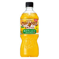 サントリー クラフトボス 世界のTEA 柚子ティーエード 600ml 1箱（24本入）