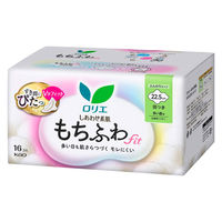 ナプキン 多い昼用 22.5cm 羽つき ロリエ しあわせ素肌 もちふわfit 1セット（16個×6パック）生理用品 花王