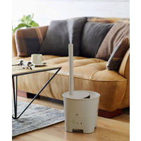 BRUNO 超音波アロマ加湿器 POT MIST（グレージュ） BOE078ーGRG 1個