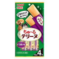 いなば ちゅーる テリーヌ さつまいも 国産 (15g×4本)2袋 ちゅ～る ドッグフード 犬用 おやつ