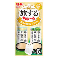 いなば CIAO チャオ 旅するちゅーる 東北の味セレクション 国産 (6g×6本)2袋 ちゅ～る キャットフード 猫用 おやつ