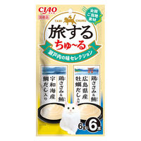 いなば CIAO チャオ 旅するちゅーる 瀬戸内の味セレクション 国産 (6g×6本)2袋 ちゅ～る キャットフード 猫用 おやつ