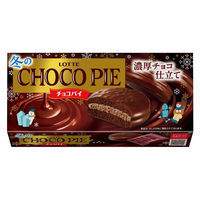 チョコレート菓子 ケーキ 個包装 お配り菓子 冬のチョコパイ　6個入 1セット（1袋×3）