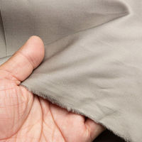 日本紐釦貿易 綿サテン生地 巾108cm×4m切売カット グレー YS11063-70-4M 1カット（直送品）