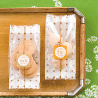 ヘッズ 和風ドットスイーツパック（茶）/クリア-2 WAB-OB2 1袋（100枚入）