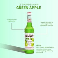 業務用 割り材 モナン グリーンアップル・シロップ 700ml 1本 MONIN 割材 ドリンクベース フレーバーシロップ