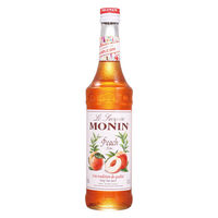 業務用 割り材 モナン ピーチ・シロップ 700ml 3本 MONIN 割材 ドリンクベース フレーバーシロップ