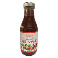 果肉たっぷり！苺ミルクの素390ｇ 1セット（1本×3） 福田農場 いちごミルクの素 国産 熊本産ゆうべに使用（3倍希釈）割り材