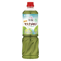 業務用フルーティス りんご酢マスクメロン（6倍濃縮タイプ）1000ml 1セット（1個×8） ミツカン 大容量 飲むお酢 リンゴ酢