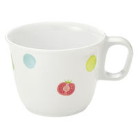 べじふる 柄付カップ 190mL C16BH 1セット（1個×5）メラミン食器 食洗機可 給食 日本製 国際化工