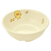 ひよこぐみ 11cm小鉢 ホワイト 108×39mm J45HI 1セット（1枚×5）メラミン食器 食洗機可 日本製 国際化工