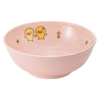 ひよこぐみ ボール 中 ピンク 157×59mm J49HIP 1セット（1個×5）メラミン食器 食洗機可 日本製 国際化工