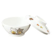 こぐまちゃん 飯茶碗 身 108×50mm J5BKO 1セット（1個×5） メラミン食器 食洗機可 給食 日本製 国際化工