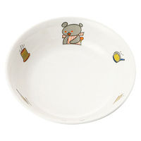 こぐまちゃん 12cm丸深皿 120×32mm D62KO 1セット（1枚×5）メラミン食器 食洗機可 日本製 子ども用 国際化工