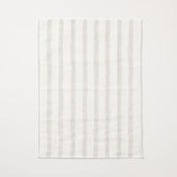 中川政七商店 かや織ふきん よろけ縞 薄墨