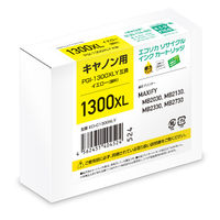 エコリカ キャノン（Canon）用　リサイクルインク ECIーC1300XLY 　PGIー1300XLY対応　1個
