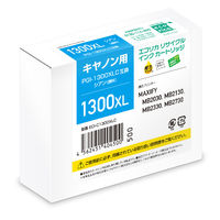 エコリカ キャノン（Canon）用　リサイクルインク ECIーC1300XLC 　PGIー1300XLC対応　1個