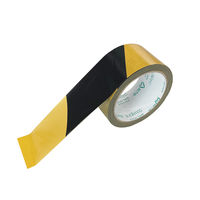 マクセル 再生PET養生用テープ 50mm×25m 危険表示用トラテープ No.349200-00-SS-50x25 1セット(1巻×5)