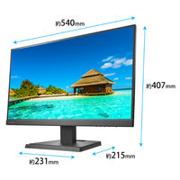 アイ・オー・データ機器 USB TypeーC搭載 23.8型ワイド液晶ディスプレイ ブラック LCD-C242SDB 1台