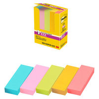 スリーエム（3M） ポストイット ポップアップふせん 付箋 強粘着 詰替用 75×25mm マルチカラー5色 1箱（5冊）×5