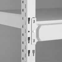 トラスコ中山 TRUSCO TUG200型軽中量棚用 下段開放用側当たりD450セット 2本入 TUG200-SBGS2 1セット(2本)（直送品）