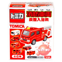 トミカ消防車両 炭酸入浴料 ももの香り 1セット（1箱×2） タルガ