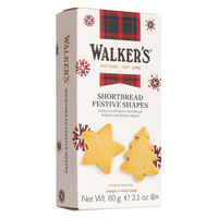 クリスマス カジュアルギフト フェスティブシェイプ ショートブレッド #1548 1セット（1個×6）