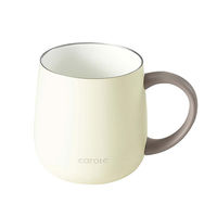 CAROTE（カローテ） マグカップ 蓋付 保冷保温 400mL アイボリー NM-5161 1個 LIV PLUS