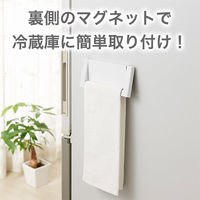 タオル掛け キッチンハンガー マグネット ホワイト FK-TNW 1個 壁面収納 伸晃