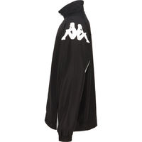 Kappa(カッパ) サッカー アウター ウィンドジャケット LL ブラック 244908 1枚（直送品）