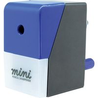 デビカ しっかり削れる!ミニえんぴつけずり ブルーブラック 043750 1個