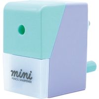 デビカ しっかり削れる!ミニえんぴつけずり ミントパープル 043751 1個