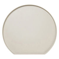 半月盆 クラシック グレージュ R0588-C 1セット（1枚×3）お盆 ノンスリップトレー 食洗機対応 ライズクリエイション