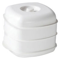 レンジ用せいろ 2段 R0610 1セット（1個×3）レンジ調理 時短 食洗機可能 ライズクリエイション