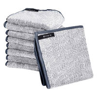 油汚れ用クロスM グレー 30cm×30cm R0469-H-M 1セット(5枚入×3) ライズクリエイション